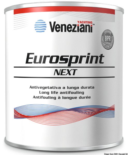 Antivegetativa Eurosprint rossa 0,75 l - 65.002.10